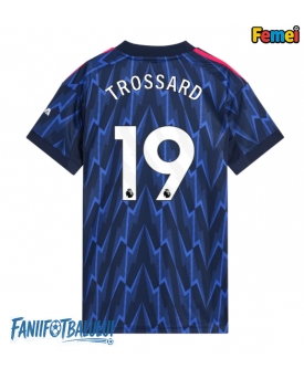 Arsenal Leandro Trossard #19 Tricou Fotbal Replică 2025-26 Femei Deplasare